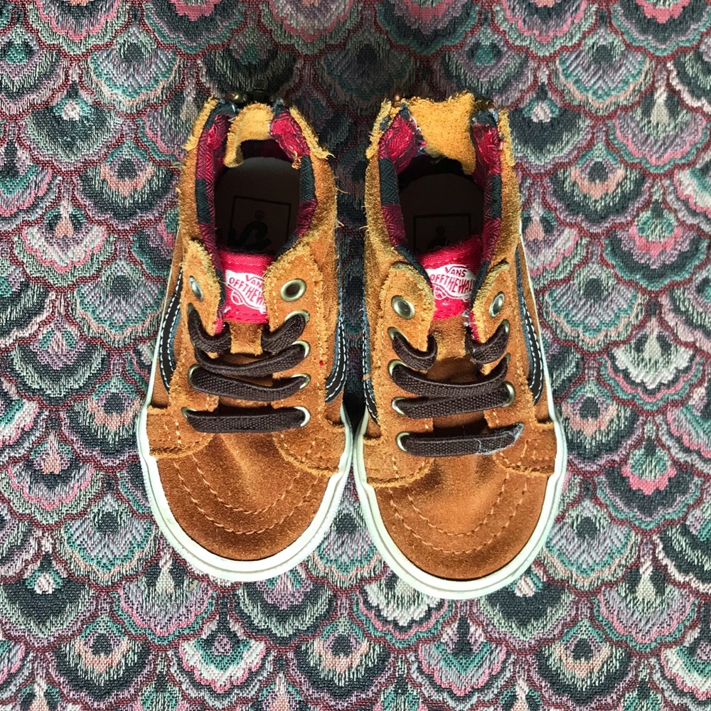 Toddler suede Vans SK8-Hi